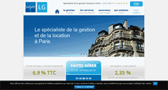 Desktop Screenshot of laforet-lg.com